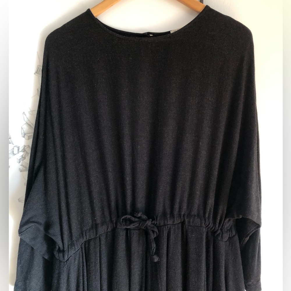 SOLD - Black Crane dress - Picture 6 of 9